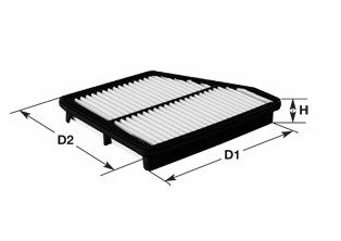 CLEAN FILTERS Воздушный фильтр MA3083